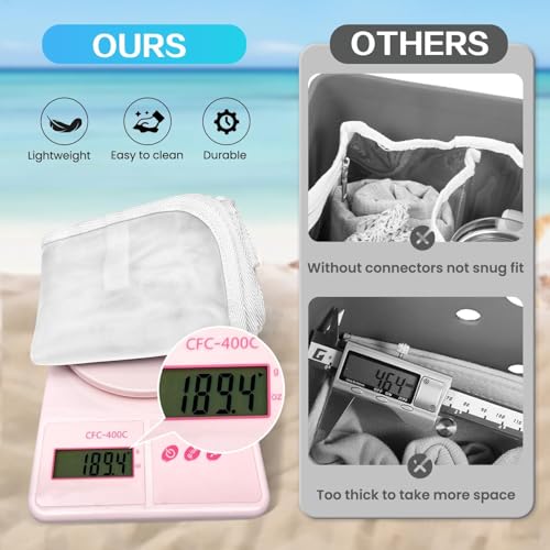 Image of XYFuuee Beach Bag Organizer Insert Divider for X Large Bogg Bag Accessories