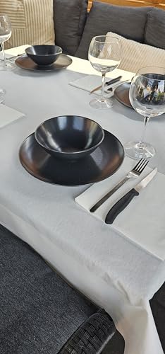 Nappe Airlaid blanche en rouleau haut de gamme pour table chic - 8