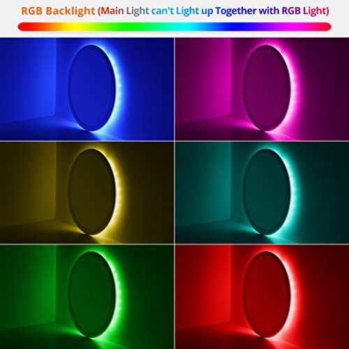 Plafoniera a LED dimmerabile piatta con