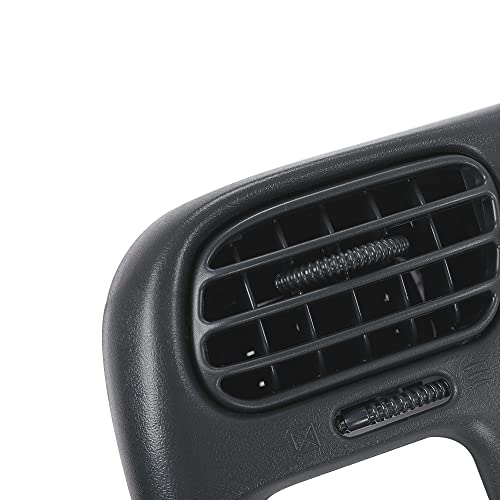 CHEDA Dash Trim Bezel Cover Compatible with Blazer Jimmy Sonoma S10 1998 1999 2000 2001 2002 2003 2004 Dark Gray not fit double din - Thumbnail 7