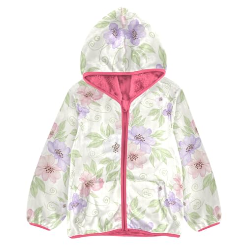 Veste légère zippée contre le froid de mi-saison en polaire