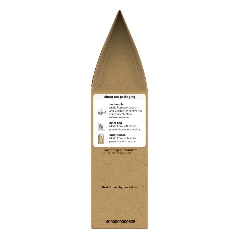 Teapigs Lemon And Ginger 15 Tea Temples