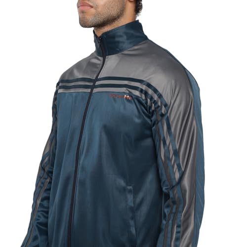 Image of OFF LIMITS Men's Polyester Elan Track Suit (Teal Medium)