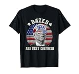 Funny Joe Biden Dazed And Very Confused 4th of July 2022 T-Shirt for Women Men