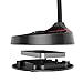 immagine 6Topsale-ycld 3.5mm Plug/USB Microfono omnidirezionale Computer Desktop PC Microfono Portatile per Ufficio di Registrazione Meeting Video Chat (Color : 3.5mm Plug - Black+Red)
