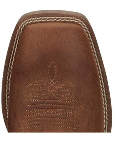 Image of Justin Canter 11 inch Western Boots for Men, Full Grain Leather, Woven Lining, Square Toe, Slip-Resistant Rubber Outsole