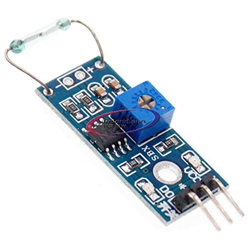 5pcs/Set Reed Sensor Magnetic Switch Module DIY Kit Normally Open