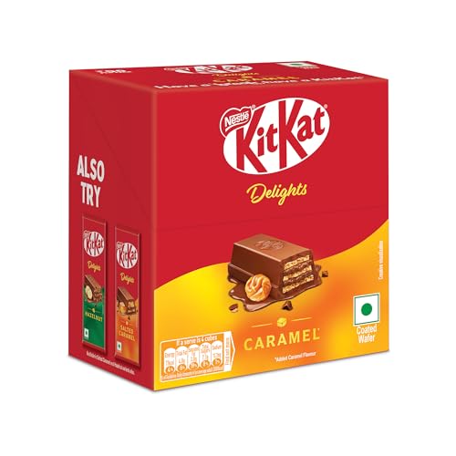 Image of KitKat Delights Caramel, 600 g, Pack of 12