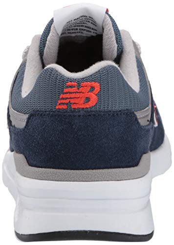 New Balance Kid's 997H V1 Lace-Up Sneaker, Natural Indigo/Neo Flame, 3 Wide Infant #TOP2