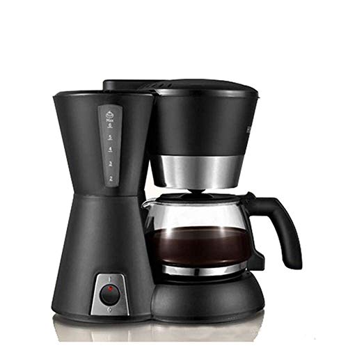 DERUKK-TY Kaffeemaschine Single ,Haushaltsautomatische Teemaschine Tropfglas-Kaffeekanne Kleine amerikanische Kaffeemaschine – Bild 3