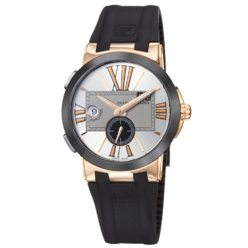 Ulysse Nardin Executive Dual Time Gold Men's Automatic Watch - 246-00-3/421