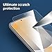 NEW'C 3 Pack Designed for Samsung Galaxy S24 FE 5G Screen Protector Tempered Glass, Bubble Free, Ultra Resistant