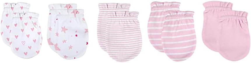 Chamie Baby's Organic Cotton Socks, Caps and Mittens Set for Baby Girls and Boys - Image 3