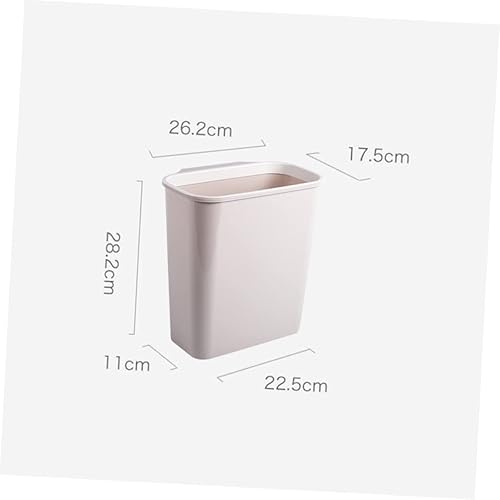 Miniatura 3 de Alipis Contenedor de basura colgante para armario, caja de basura de un galón, cubo de basura de cocina, contenedor de basura para el hogar,