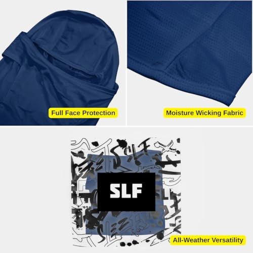 Image of SLEEFS Balaclava Face Mask Men & Women - Loose Fit, Breathable Ski Mask Shiesty for Football, Cycling - All Weather Use