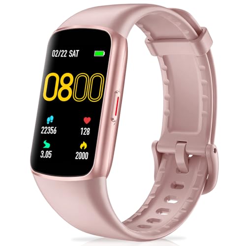 Image of Fitness Tracker with 24 /7 Heart Rate Blood Oxygen Sleep Monitor, 1.47'' HD Screen Activity Trackers, 123 Sports Modes Smart Watch, Step Counter Calories Pedometer for Women Men