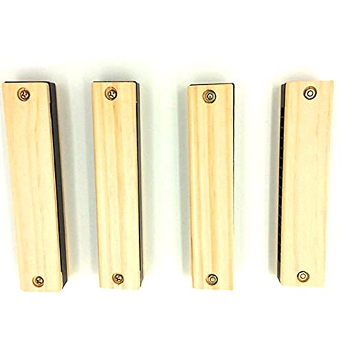 TRACUNA 4 PièCes SéRies Enfants Harmonica Instrument de Musique PréCoce en Bois éDucatifs pour Enfant Enfants Apprendre… - Les Beatles, Paul McCartney, John Lennon, RIngo Starr, George Harrison TRACUNA 4 PièCes SéRies Enfants Harmonica Instrument de Musique PréCoce en Bois éDucatifs pour Enfant Enfants Apprendre… – Image 5