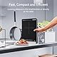 Induktionskochplatte, COOKNANO Induktionskochfeld 1 plattee, 2000W Induktionsherd, 9 Stufen, 8-Stunden-Timer Induktionsplatte, Topferkennung, herdplatte 1 kochfeld, Touch-Display