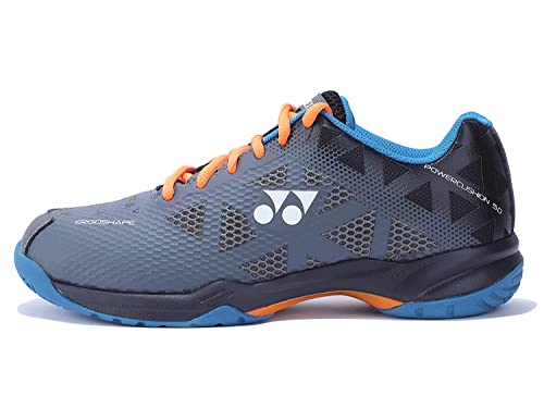 Image of YONEX SHB 50 EX Power Cushion Badminton Shoe, Dark Gray
