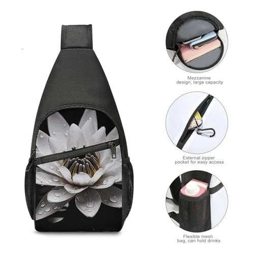 Bolso Sling para Hombre y Mujer Mochila Pequeña miniatura 4