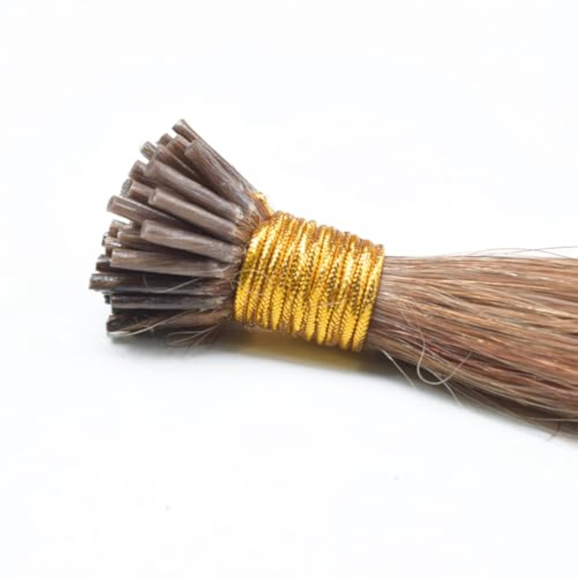 Hairarchy I-Tip Real Human Extensions, 18 Inch Chestnut Brown