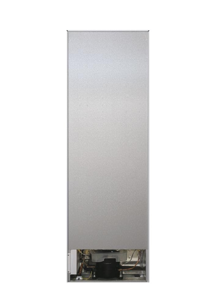 CANDY CCT3L517EB Réfrigérateur Combi, 55 cm, hauteur 1,77 m, 260 l, Low Frost, fonction Supercool, tiroir à légumes, commande électronique interne, LED, portes réversibles, 39 dB, classe E, noir