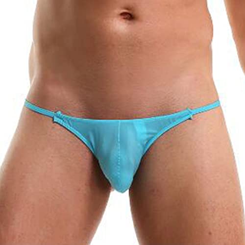 Pequeños hombres sexy ropa interior de cintura baja de seda de hielo tanga multiuso tanga sexy mujer lencería, F, L
