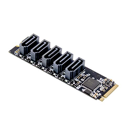 JMB585 M.2 to NGFF SATA3.0 Card M.2 Key M SATA3.0 for PC Laptop