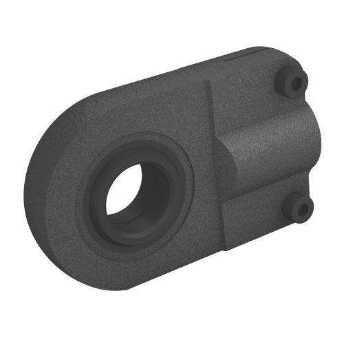 Ametric® , FPL 30 S Hydraulic Rod End ISO 8133 (GIHO K 30 DO) , 30 mm Bore (D), 22 mm Bearing Width(B), 19 mm Bearing Housing Width (M), 19 mm Body Clamping Width (M1), 80 mm Rod End Head Width (A), 85 mm Bearing Height (F), 125 mm Total Height (L), 77 mm Body Width (K), 36 mm Threaded Body Dia. (J), M 20x1.5 Metric Thread (G), 29 mm Thread Length(GL), 108 kN (Static Load Rating), 62 kN (Dynamic Load Rating), 1300 g (Weight), , Price listed is for one rod End., (Mfg Code 1-069)