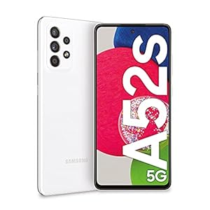 Samsung Galaxy A52s 5G SM-A528BZWDEUE Smartphone 16,5 cm (6.5″) Double SIM Hybride Android 11 USB Type-C 6 Go 128 Go 4500 mAh Blanc