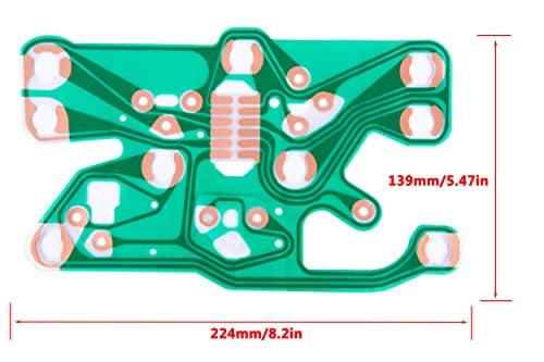 LENMISO-Center-Gauge-Cluster-Printed-Circuit-Board-Compatible-with-1977-1982-Corvette-C3-Replace-602505