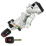 Aumzong 0635lT6PH01 Ignition Switch Lock Cylinder with 2 Remote Keys (Ignition Chip: 47,Frequency: 313.8Hz),Compatible with Honda Civic 2014 2015 Replacement# US1326 0635l-T6P-H01