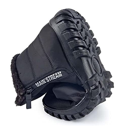 Men's and Women's Waterproof Warm Cotton Zipper Snow Ankle Boots3