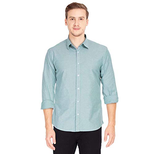 Image of Indian Terrain Mens Slub Casual Shirt