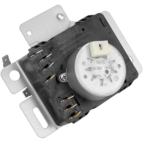 W10745655 418-619-20-B5 W10857612 Dryer Timer Compatible with May tag Amana Whirlpool Replaces W10436308 WPW10745655 NED4655EW1-Optimized Housing & Precision Contacts-2-Year Warranty By Cenipar