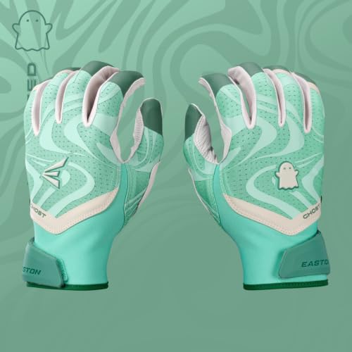 Easton | Ghost Ethos Women’s Fastpitch Softball Batting Gloves | Green | Small - image 3