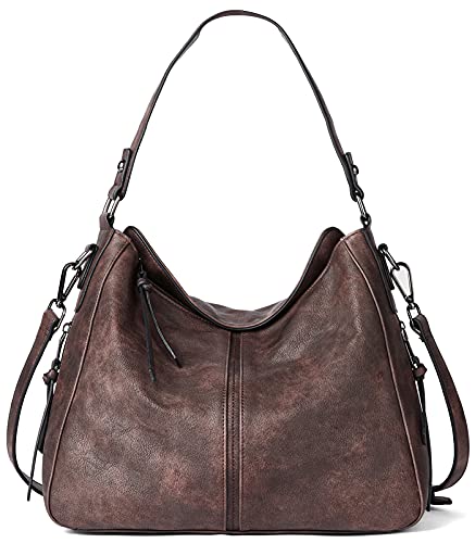 Telena Handtasche Damen Umhängetasche Leder Shopper Groß Crossbody Bags Frauen Schultertasche Hobo Tasche Cover
