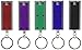 Generic Mini LED Flashlight Key Chain - 12 Pack (Colors May Vary)