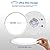 5Pack 9Inch Flush Mount Ceiling Light White,18 Watt 5000K LED Ceiling Light Fixture, Ultra Slim Close to Ceiling Light Fixture, Round Flat Low Profile Ceiling Lamp For Kitchen Bedroom Basement Hallway