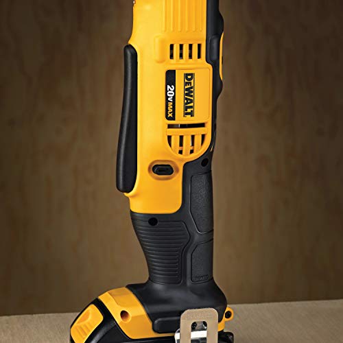 DEWALT 20V MAX Right Angle Cordless Drill/Driver Kit (DCD740C1)