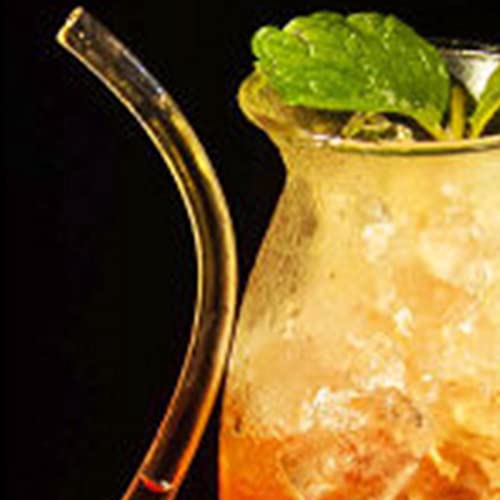 Vaso para jugo y cócteles con material resistente de vidrio borosilicato 3