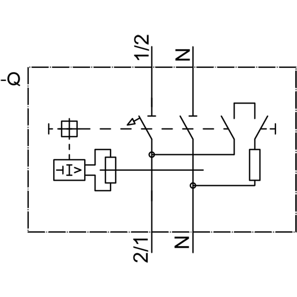 Siemens 5SV13166KK16 FI/LS kompakt RCBO 1P+N 6kA TypA 30mA B16 230V, Fehlerstrom- und Überlastschutz in 1TE (50% Platzersparnis)