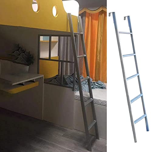Escalera de cama, escalera universal de pie para el hogar, dormitorio, autocaravana, remolque, cámper, 4 escalones/5 escalones, escalera de escalada lateral, diseño resistente