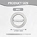 6pcs Transmission Fluid & 6pcs Rear Differential Oil Drain Plug Washer Gasket Seal - 20mm+18mm Replacement for Honda Acura Civic Accord Odyssey CRV Pilot Fit, OEM PN Part# 94109-2000 & 90471-PX4-000