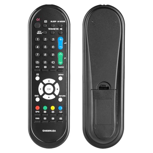 【Lista dei pacchetti & facile da usare】1* Telecomando. Non è richiesto alcun accoppiamento o programmazione. Basta installare due nuove batterie (NON incluse) e il nostro telecomando può funzionare perfettamente!