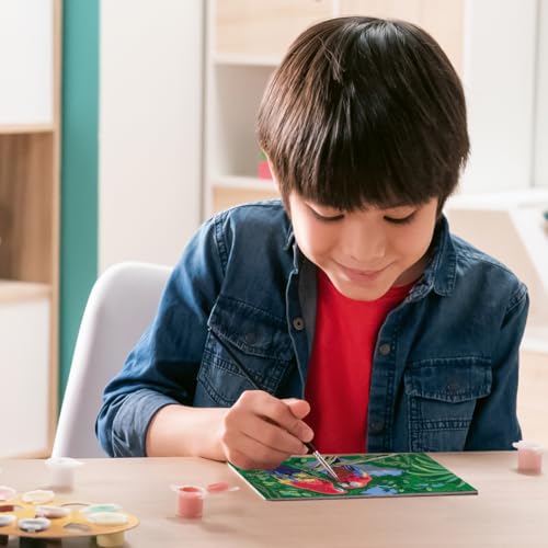 CreArt Kids 31x21cm Perroquets Kit de peinture par numéros Numéro d'Art Dès 25854 Ravensburger - vue 8