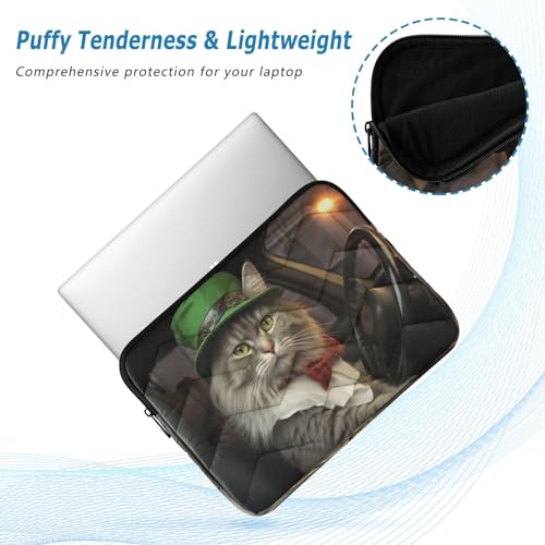 Funda para Portátil 13-14 Pulgadas Impermeable con Diseño de Gatos miniatura 5