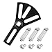 Car Fuel Pump Removal Tool,Fuel Pump Lock Ring Tool with 3PCS Adjustable Arms Range 5.31