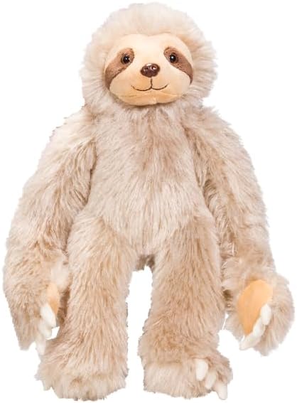 Speedy The Sloth Animal de peluche de 16 pulgadas para niños, adorable y seguro, almohada de felpa para un amigo perezoso, regalo de peluche para