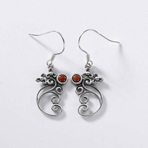 Pendientes de estilo chino con lapislázuli ideales para lucir en cenas y eventos